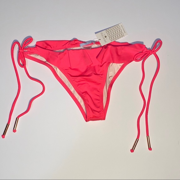 BNWT Eberjey Neon Pink So Solid Willow PinkF L - Picture 2 of 3